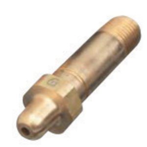 NIPPLE, CGA-326 W/CHECK VALVE